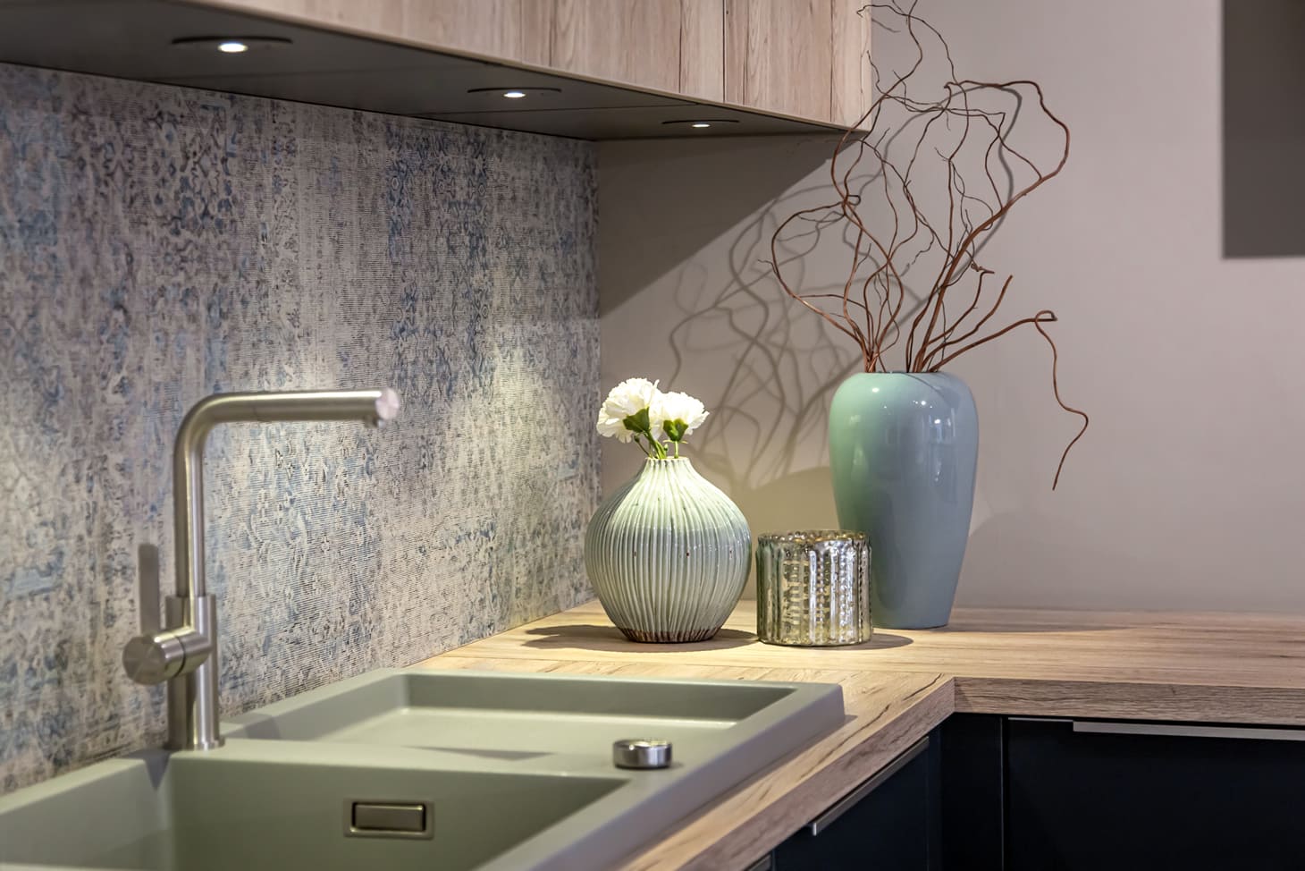 Premium kitchen countertops professionally installed in Kitchener, Waterloo, Cambridge, and Guelph featuring custom quartz and granite surfaces