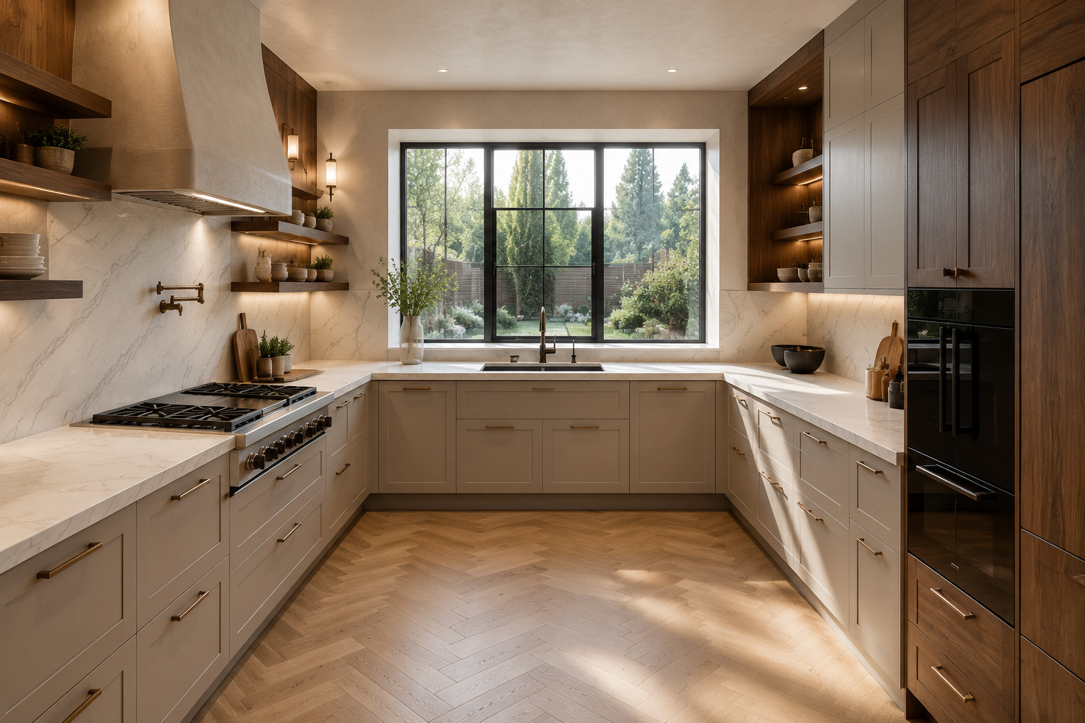 Mars Quartz slab with elegant natural veining for luxury countertops