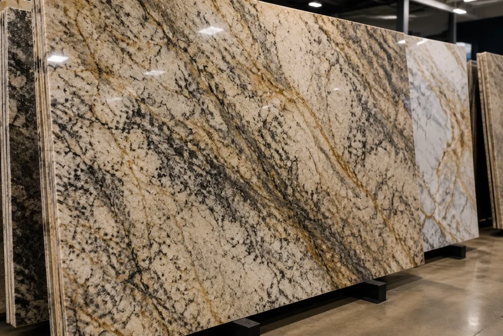 Granite slab selection factors affecting granite vs quartz cost