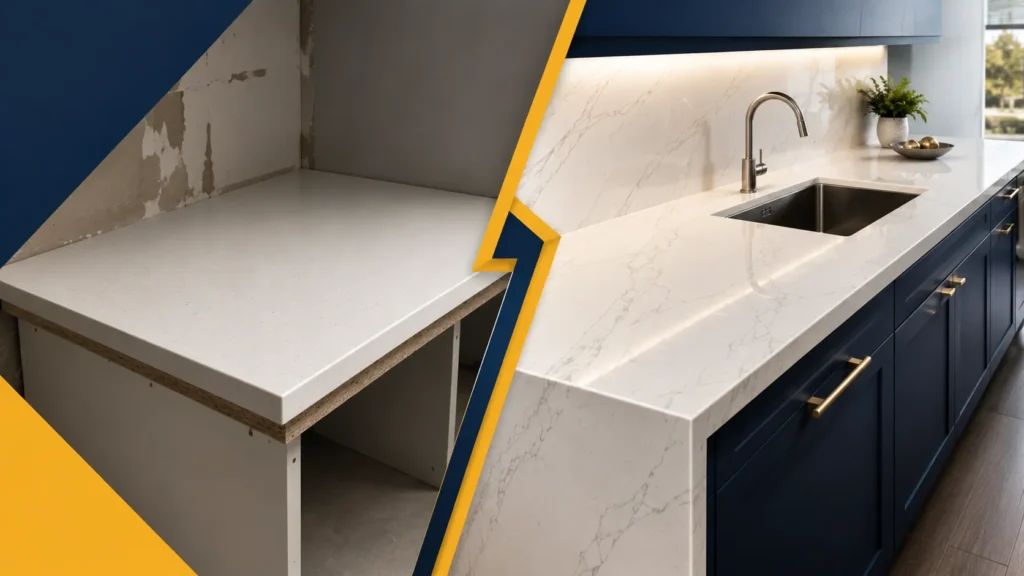 Affordable cheap quartz countertops