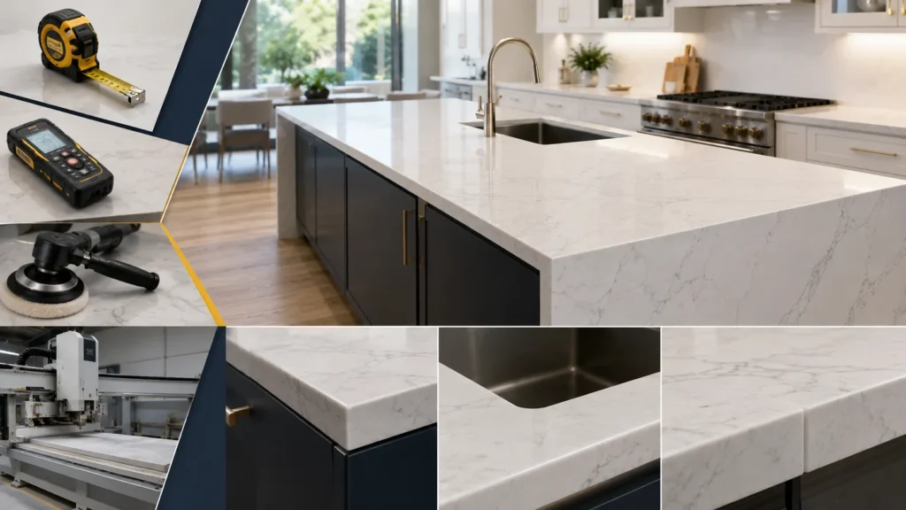 Budget-friendly quartz countertops for kitchens