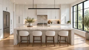 Custom kitchen countertops for modern homes