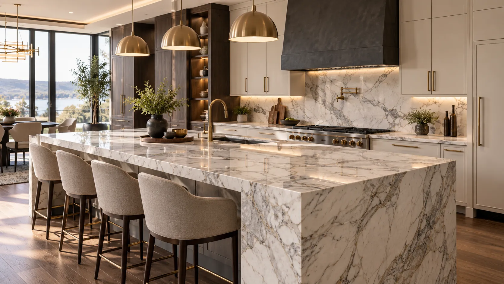 modern stone countertops kitchen design
