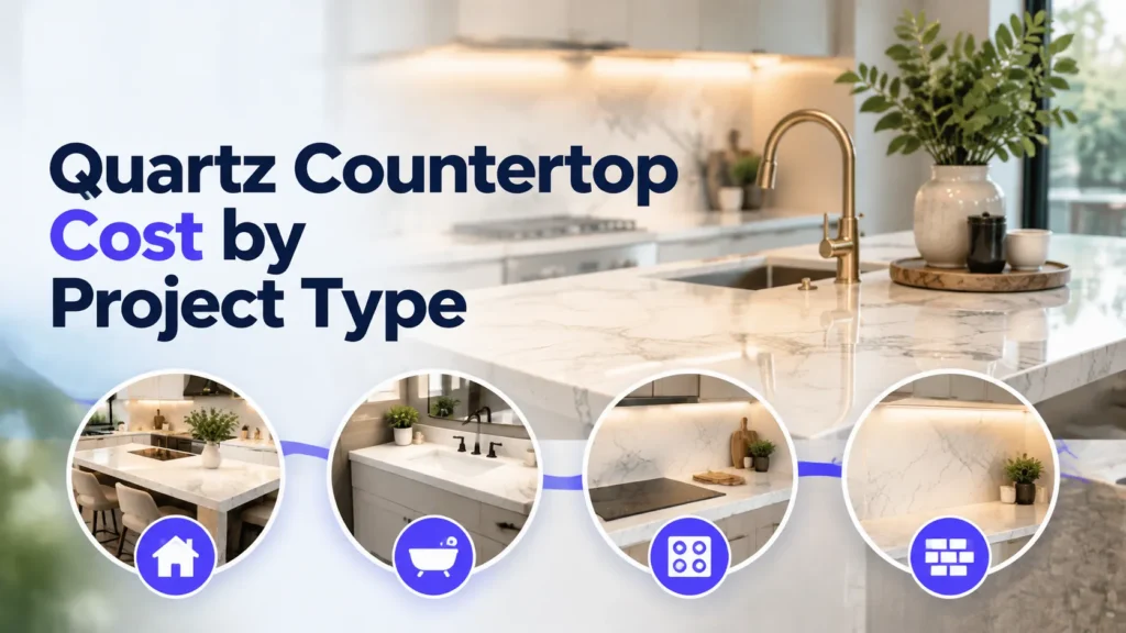 Average quartz countertop cost
