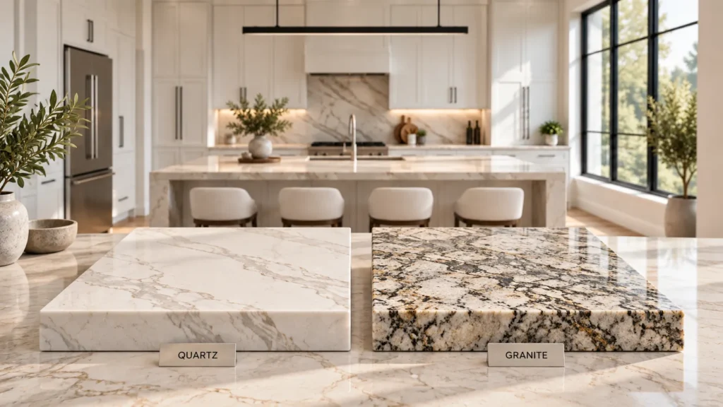 Custom kitchen countertops for a stylish kitchen
