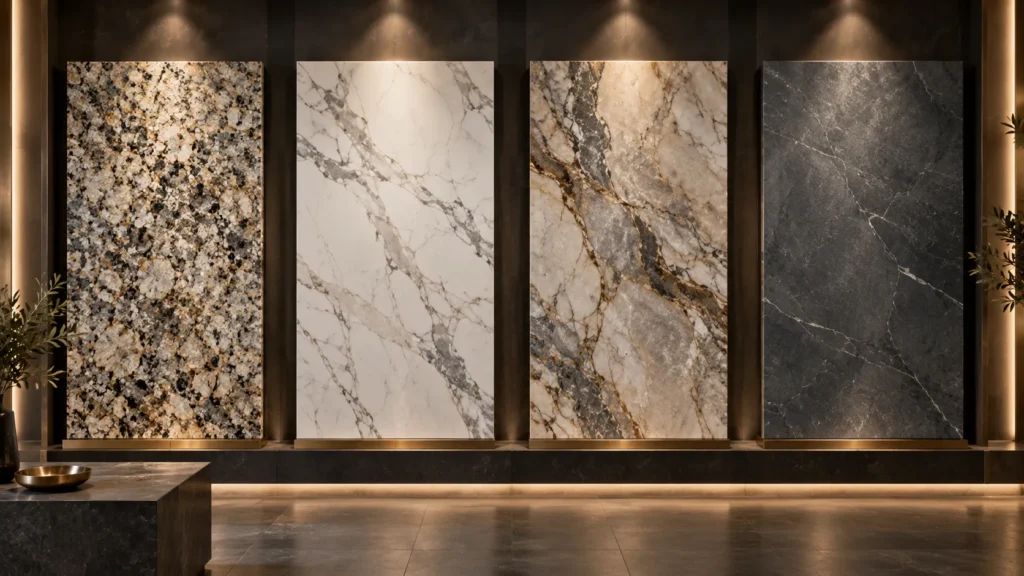 luxury stone countertops kitchen