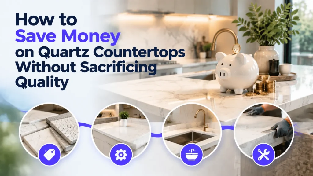 Quartz countertop pricing and installation